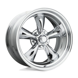American Racing Vintage VN615 TORQ THRUST II 1 PC cerchio 15x10 5x120.65 83.06 ET-44, Chrome