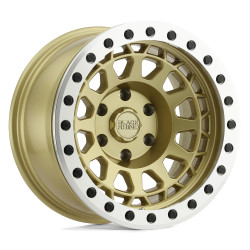Black Rhino PRIMM BEADLOCK cerchio 17x8.5 6x139.7 112.1 ET-30, Matte Gold