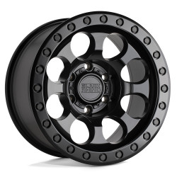 Black Rhino RIOT cerchio 17x8.5 6x139.7 112.1 ET0, Matte Nero