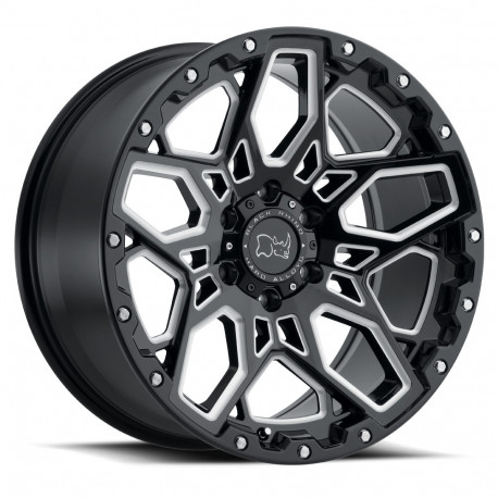 Cerchi in lega Black Rhino Black Rhino SHRAPNEL cerchio 17x9.5 6x139.7 112.1 ET-18, Nero lucido | race-shop.it