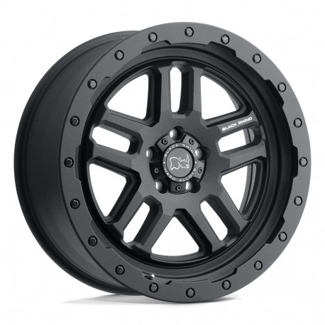 Cerchi in lega Black Rhino Black Rhino BARSTOW cerchio 18x8 6x130 84.1 ET52, Matte Nero | race-shop.it