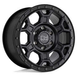 Black Rhino MIDHILL cerchio 18x8 6x130 84.1 ET48, Matte Nero