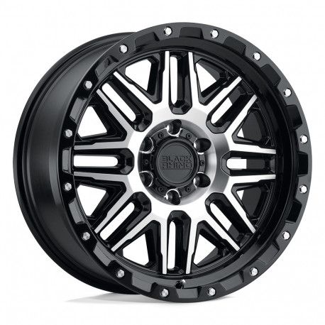 Cerchi in lega Black Rhino Black Rhino ALAMO cerchio 18x9 6x135 87.1 ET12, Nero lucido | race-shop.it