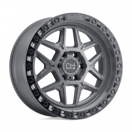 Cerchi in lega Black Rhino Black Rhino KELSO cerchio 18x9 5x139.7 78.1 ET0, Battleship gray | race-shop.it