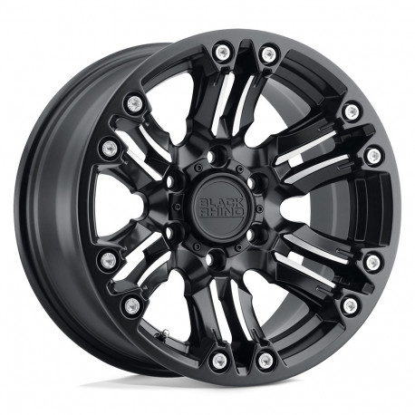 Cerchi in lega Black Rhino Black Rhino ASAGAI cerchio 18x9.5 5x139.7 78.1 ET2, Matte Nero | race-shop.it
