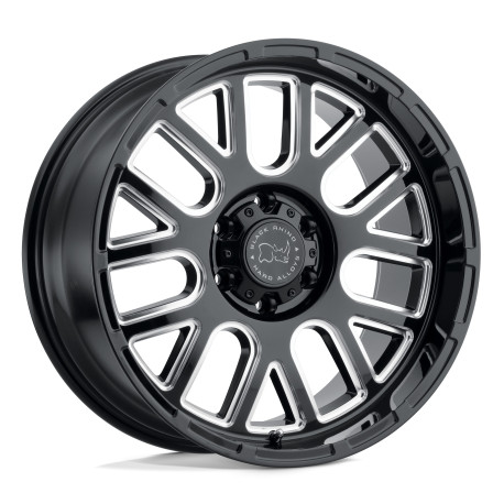 Cerchi in lega Black Rhino Black Rhino PISMO cerchio 18x9.5 6x139.7 112.1 ET6, Nero lucido | race-shop.it