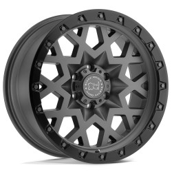 Black Rhino SPROCKET cerchio 18x9.5 6x139.7 112.1 ET-18, Matte gunmetal