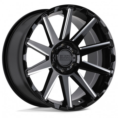 Cerchi in lega Black Rhino Black Rhino TYPHOON cerchio 18x9.5 6x114.3 76.1 ET18, Nero lucido | race-shop.it
