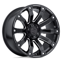Black Rhino SELKIRK cerchio 20x10 5x139.7 78.1 ET-12, Nero lucido
