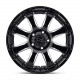 Cerchi in lega Black Rhino Black Rhino SIERRA cerchio 20x10 6x139.7 112.1 ET-12, Nero lucido | race-shop.it