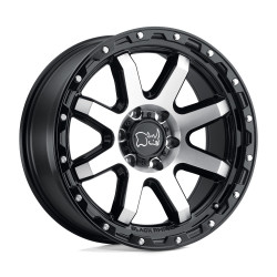 Black Rhino COYOTE cerchio 20x9 5x127 71.5 ET-18, Nero lucido