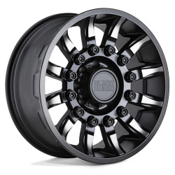 Black Rhino MISSION cerchio 20x9 5x127 71.5 ET-18, Matte Nero