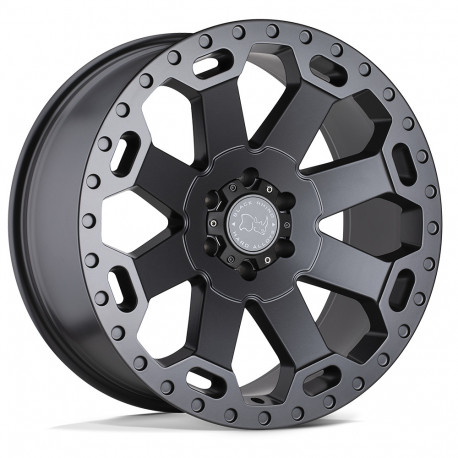 Cerchi in lega Black Rhino Black Rhino WARLORD cerchio 20x9 8x165.1 122.4 ET12, Matte gunmetal | race-shop.it