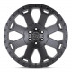 Cerchi in lega Black Rhino Black Rhino WARLORD cerchio 20x9 8x165.1 122.4 ET12, Matte gunmetal | race-shop.it