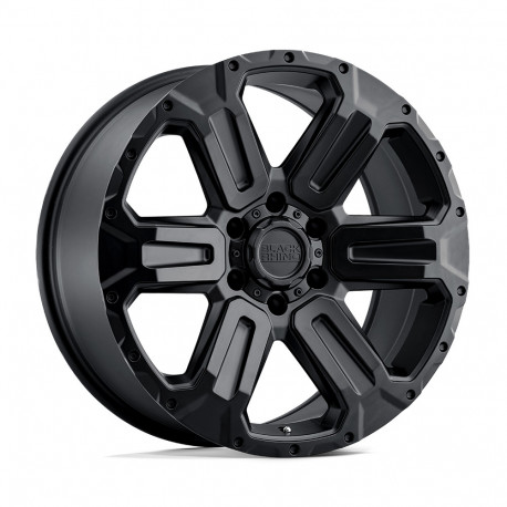 Cerchi in lega Black Rhino Black Rhino WANAKA cerchio 20x9 6x139.7 112.1 ET12, Matte Nero | race-shop.it