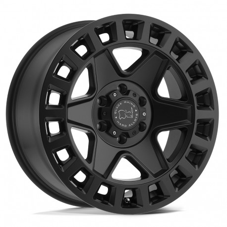 Cerchi in lega Black Rhino Black Rhino YORK cerchio 20x9 6x139.7 112.1 ET-12, Matte Nero | race-shop.it