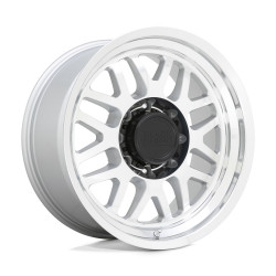 Black Rhino DELTA cerchio 20x9.5 8x170 125.1 ET-18, Gloss silver
