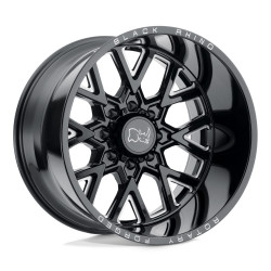 Black Rhino GRIMLOCK cerchio 20x9.5 5x127 71.5 ET-18, Nero lucido