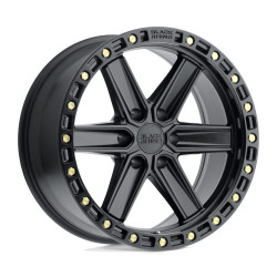 Black Rhino HENDERSON cerchio 20x9.5 6x139.7 112.1 ET-18, Matte Nero
