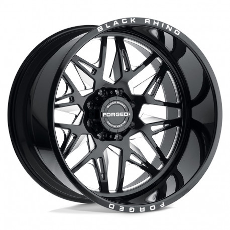 Cerchi in lega Black Rhino Black Rhino TWISTER cerchio 24x14 5x127 71.5 ET-76, Nero lucido | race-shop.it