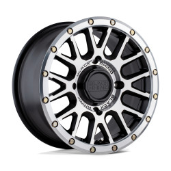 Black Rhino Powersports LA PAZ UTV cerchio 14x7 4x156 132 ET51, Nero lucido