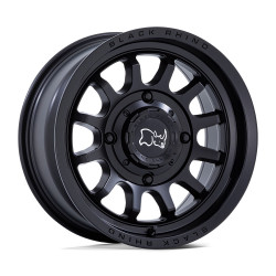 Black Rhino Powersports RAPID UTV cerchio 15x7 4x137 110.1 ET10, Matte Nero