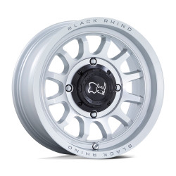 Black Rhino Powersports RAPID UTV cerchio 15x7 4x156 115.1 ET10, Hyper Argento