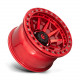 Cerchi in lega Fuel Fuel D113 COVERT BEADLOCK cerchio 17x9 5x150 110.1 ET-15, Candy rosso | race-shop.it