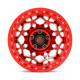 Cerchi in lega Fuel Fuel D121 UNIT BEADLOCK cerchio 17x9 6x135 87.1 ET-15, Candy rosso | race-shop.it