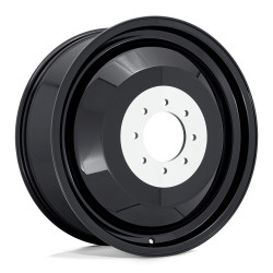 Fuel D500 DUALIE INNER cerchio 20x8.25 8x170 125.1 ET115, Nero lucido