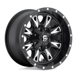 Fuel D513 THROTTLE cerchio 20x9 8x170 125.1 ET1, Matte Nero