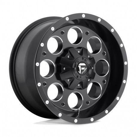 Cerchi in lega Fuel Fuel D525 REVOLVER cerchio 20x9 5x139.7/5x150 110.1 ET1, Matte Nero | race-shop.it