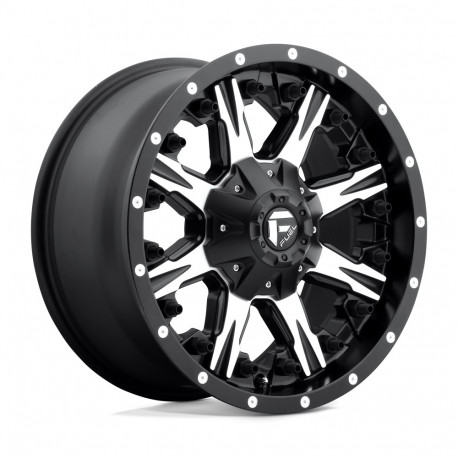 Cerchi in lega Fuel Fuel D541 NUTZ cerchio 20x10 8x165.1 125.1 ET-12, Matte Nero | race-shop.it