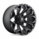 Cerchi in lega Fuel Fuel D546 ASSAULT cerchio 17x9 8x165.1 125.1 ET1, Matte Nero | race-shop.it