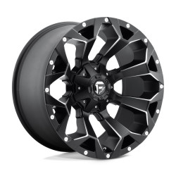 Fuel D546 ASSAULT cerchio 18x9 8x165.1 125.1 ET20, Matte Nero