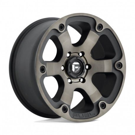 Cerchi in lega Fuel Fuel D564 BEAST cerchio 17x9 8x165.1 125.1 ET1, Matte Nero | race-shop.it