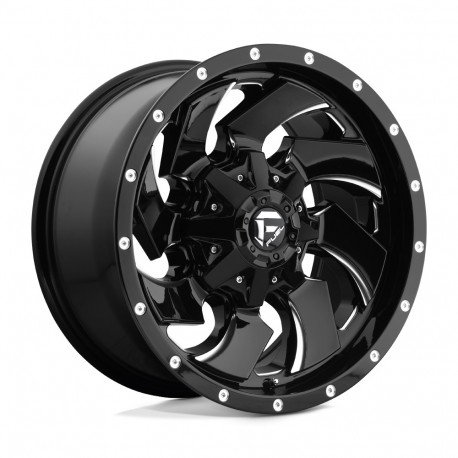 Cerchi in lega Fuel Fuel D574 CLEAVER cerchio 20x12 6x135/6x139.7 106.1 ET-44, Nero lucido | race-shop.it