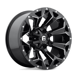 Fuel D576 ASSAULT cerchio 20x9 8x170 125.1 ET1, Nero lucido