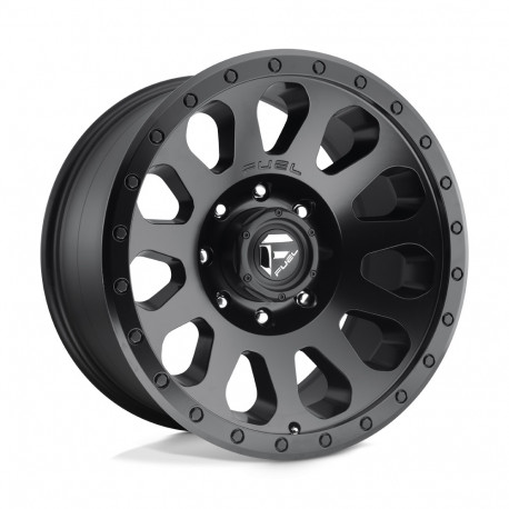 Cerchi in lega Fuel Fuel D579 VECTOR cerchio 20x10 8x165.1 125.1 ET-18, Matte Nero | race-shop.it