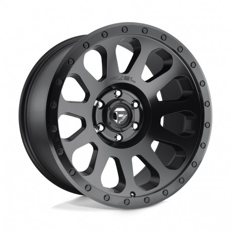 Cerchi in lega Fuel Fuel D579 VECTOR cerchio 20x10 6x139.7 108 ET-18, Matte Nero | race-shop.it