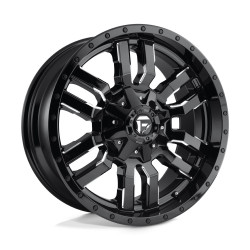 Fuel D595 SLEDGE cerchio 20x10 6x135/6x139.7 106.1 ET-19, Nero lucido