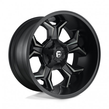 Cerchi in lega Fuel Fuel D605 AVENGER cerchio 22x12 8x170 125.1 ET-44, Matte Nero | race-shop.it
