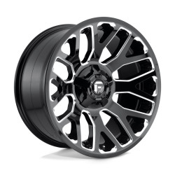 Fuel D607 WARRIOR cerchio 20x9 8x180 124.2 ET20, Nero lucido