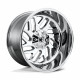Cerchi in lega Fuel Fuel D609 TRITON cerchio 24x12 8x165.1 125.1 ET-44, Chrome | race-shop.it