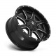 Cerchi in lega Fuel Fuel D610 MAVERICK cerchio 22x10 8x170 125.1 ET-24, Nero lucido | race-shop.it
