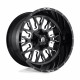 Cerchi in lega Fuel Fuel D611 STROKE cerchio 22x12 8x170 125.1 ET-44, Nero lucido | race-shop.it