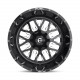 Cerchi in lega Fuel Fuel D611 STROKE cerchio 22x12 6x135/6x139.7 106.1 ET-44, Nero lucido | race-shop.it