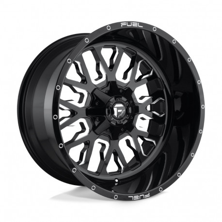 Cerchi in lega Fuel Fuel D611 STROKE cerchio 24x7 4x156 110.1 ET13, Nero lucido | race-shop.it