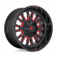 Cerchi in lega Fuel Fuel D612 STROKE cerchio 22x12 6x135/6x139.7 106.1 ET-44, Nero lucido | race-shop.it