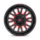 Cerchi in lega Fuel Fuel D612 STROKE cerchio 22x12 6x135/6x139.7 106.1 ET-44, Nero lucido | race-shop.it